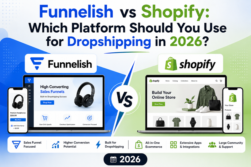 Funnelish vs Shopify: Which Platform Should You Use for Dropshipping in 2026?