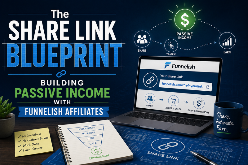 The Share Link Blueprint: Building Passive Income With Funnelish Affiliates