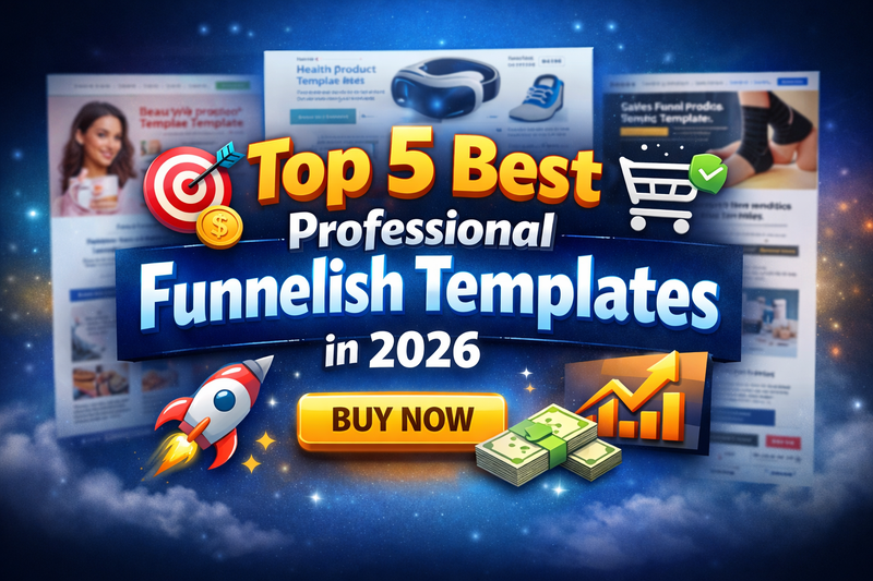 Top 5 best professional Funnelish templates in 2026 for high-converting Shopify sales funnels