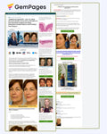The Skincare Magazine Advertorial Page | GemPages Template
