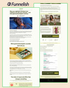 Health Advertorial Page | Funnelish Template