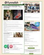 Foot Health Insider Advertorial Page | Funnelish Template