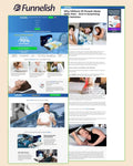 Derila Foam Pillow Funnel | Funnelish Template