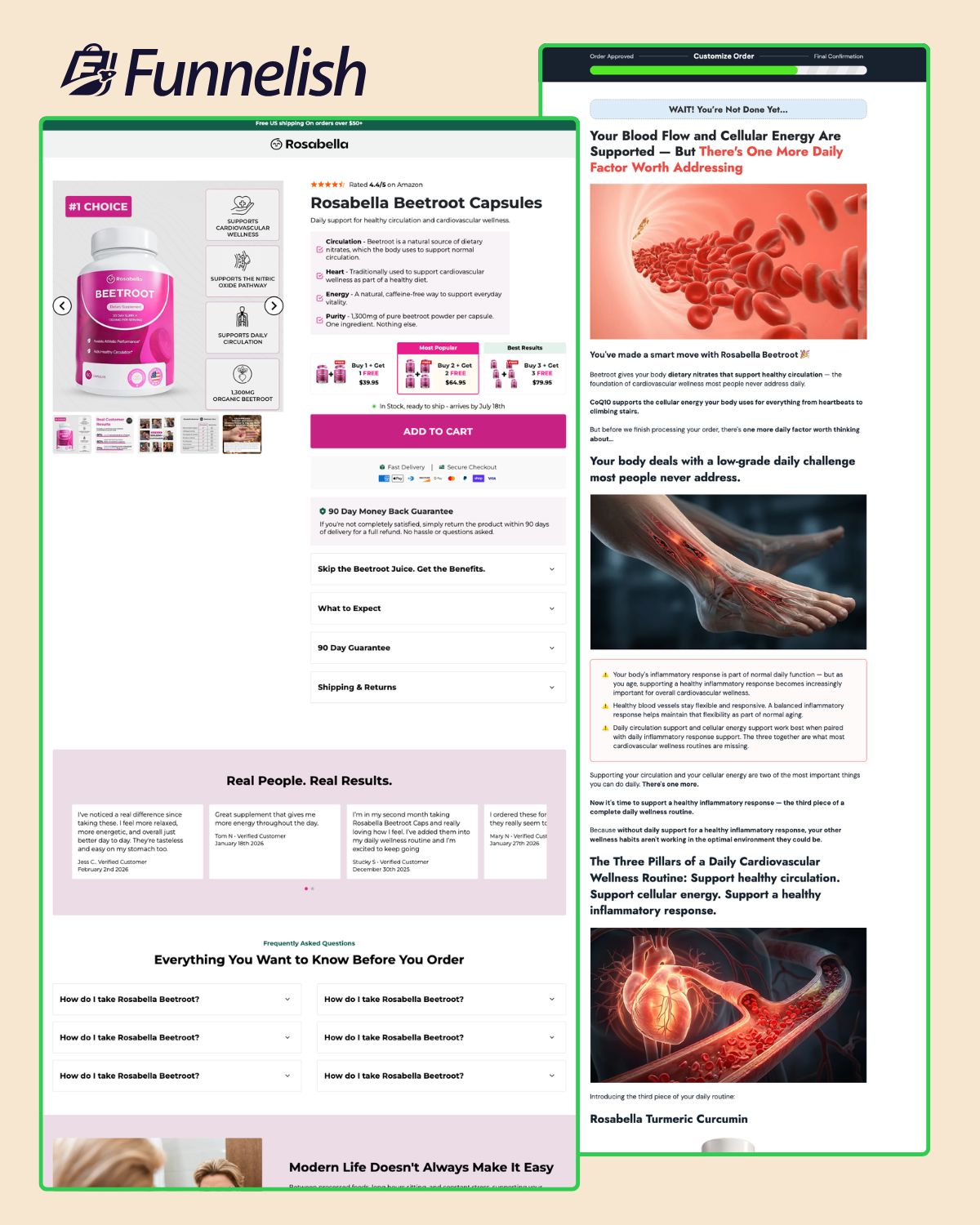 Rosabella Funnel V2 | Funnelish Template
