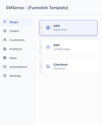 EMSense Funnel | Funnelish Template