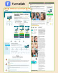 Forge Skin Funnel | Funnelish Template Ecom Funnel Template
