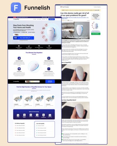 Repellify Funnel | Funnelish