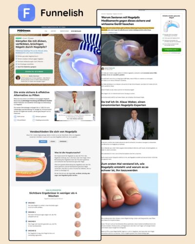 Nail Fungus Therapy Funnel | Funnelish