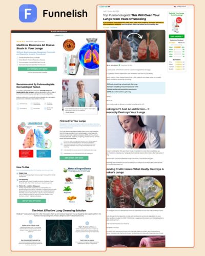 Medilisk Funnel | Funnelish Template
