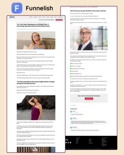 Health Insider Advertorial Page | Funnelish