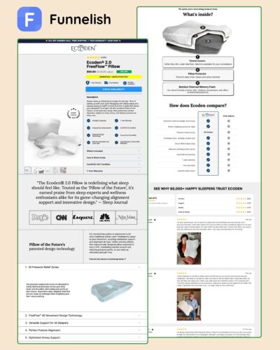 Ecoden Product Page | Funnelish