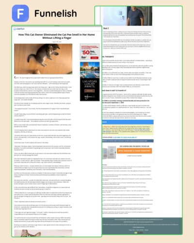 Clarifion ODRx Advertorial Page | Funnelish