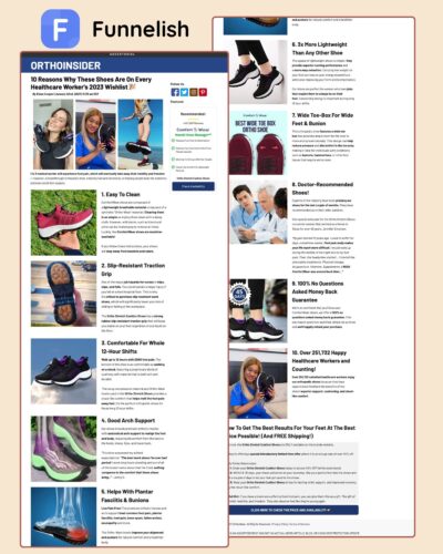 Orthoinsider Listicle Page | Funnelish